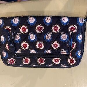Vera Bradley Zip around wallet black with owls